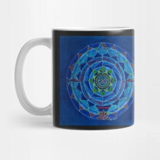 Wassermann Horoskop Mandala Produkte Mug